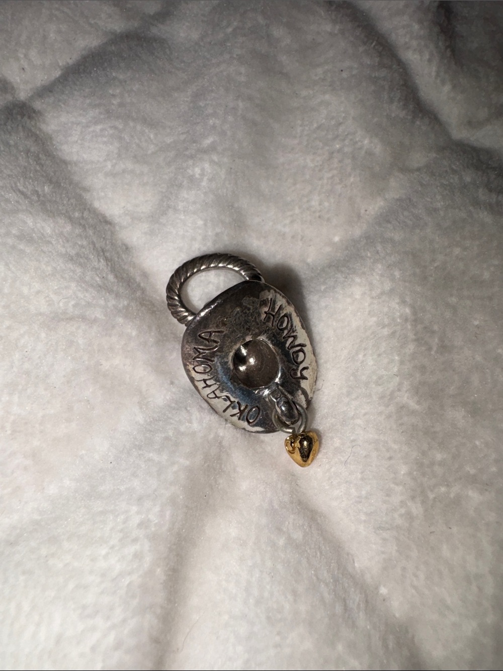 Brighton Oklahoma cowboy hat charm